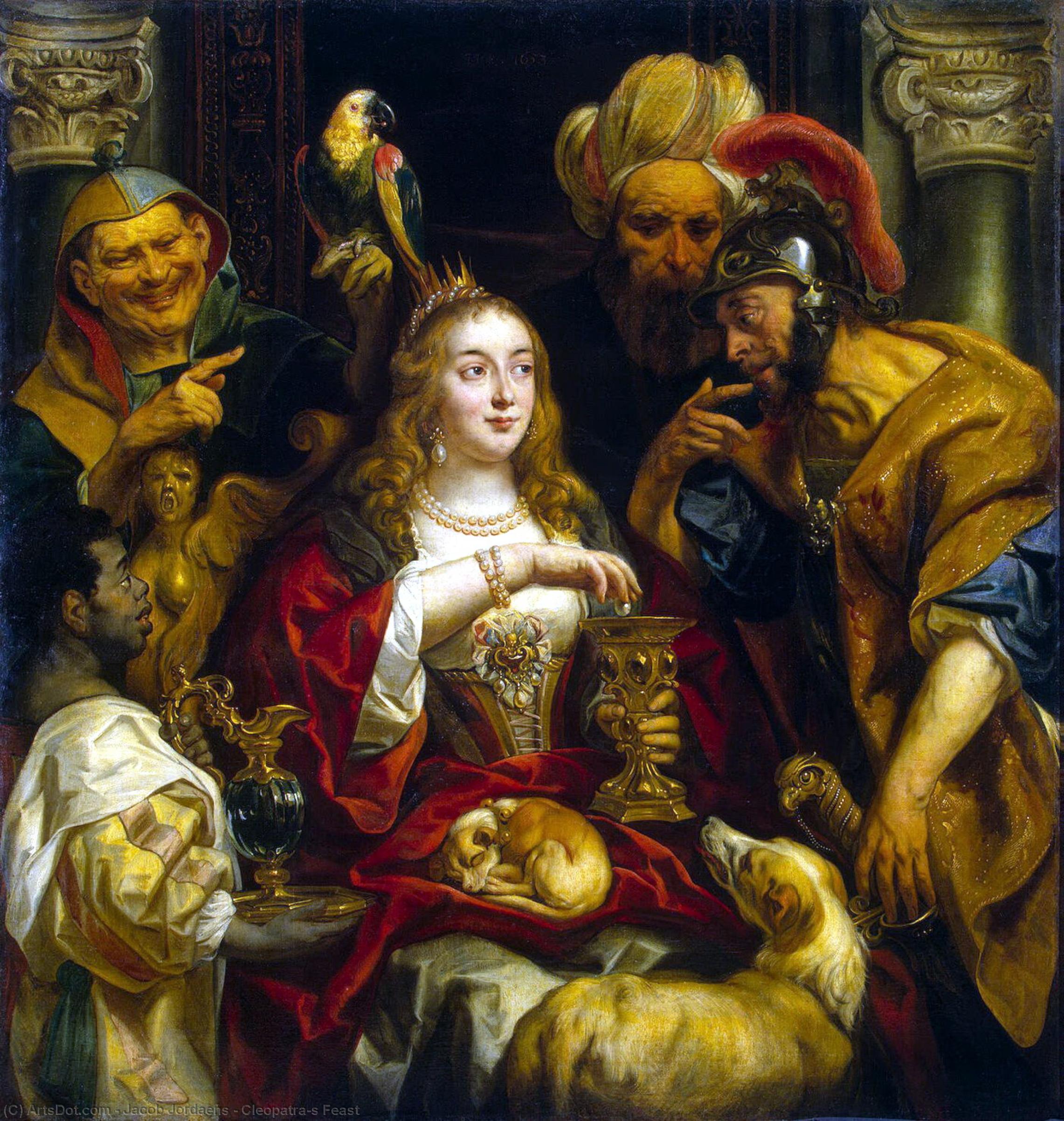 Cleopatra's Feast — Jakobas Jordansas