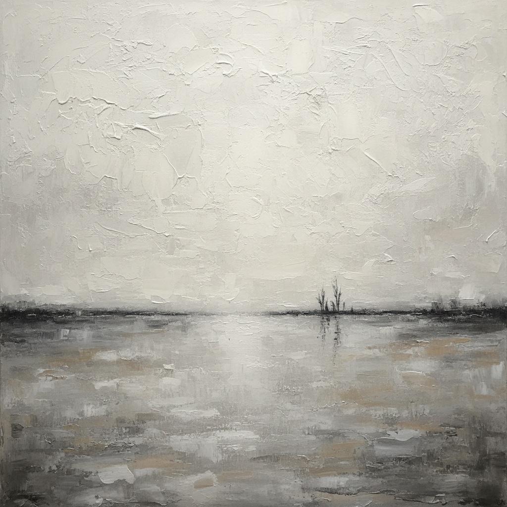 Orizzonte Effimero: Uno Studio Monocromatico Di Nebbia E Silenzio Materico — Laurent Roche