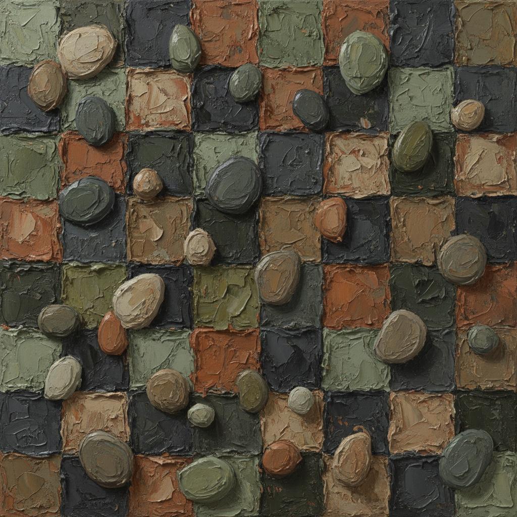 Primordial Strata: A Tactile Assemblage Of Textured Earth And Organic Stone — David Moreau