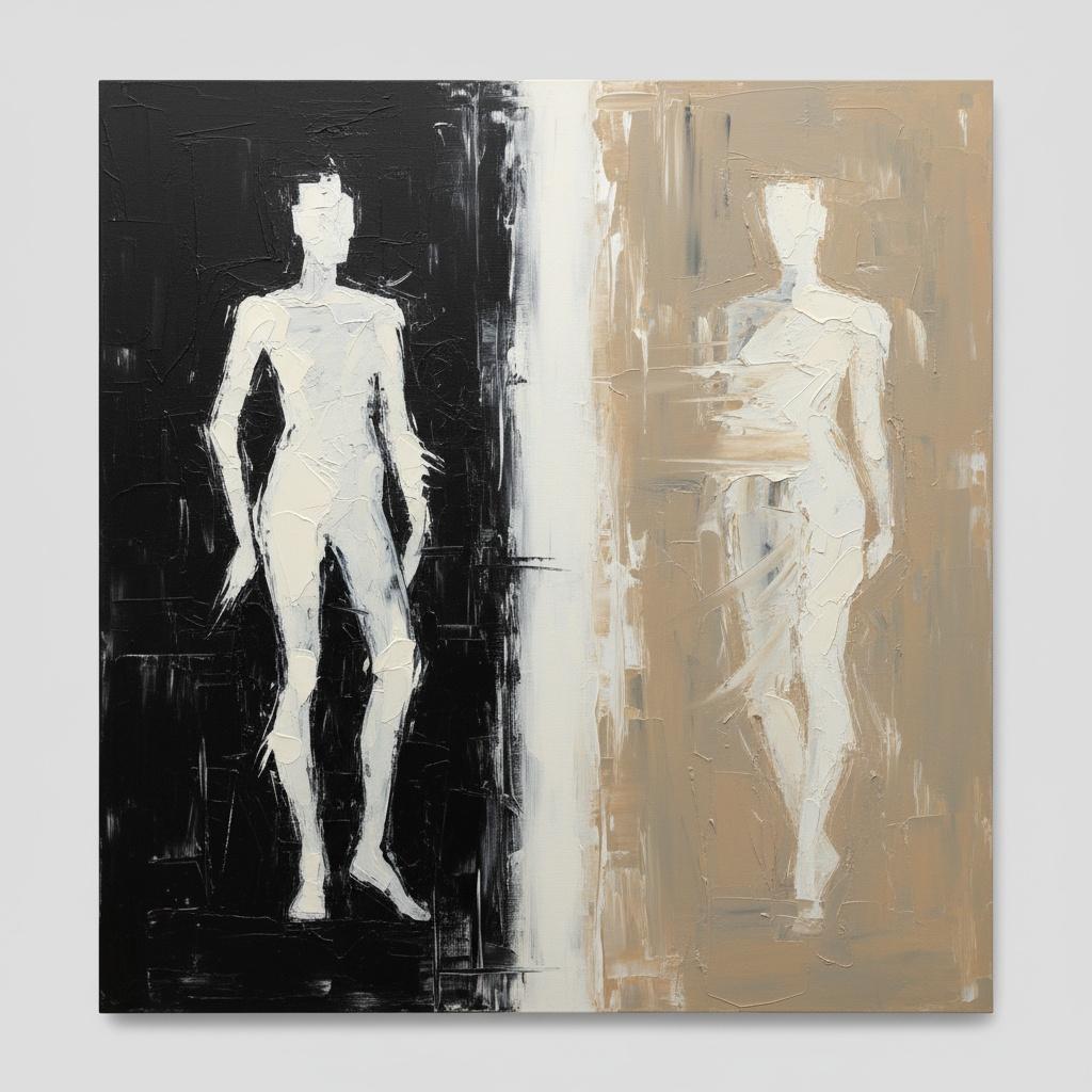 Dualistic Echoes Of Solitude In A Fragmented Void And Earthly Field — Laurent Fabre