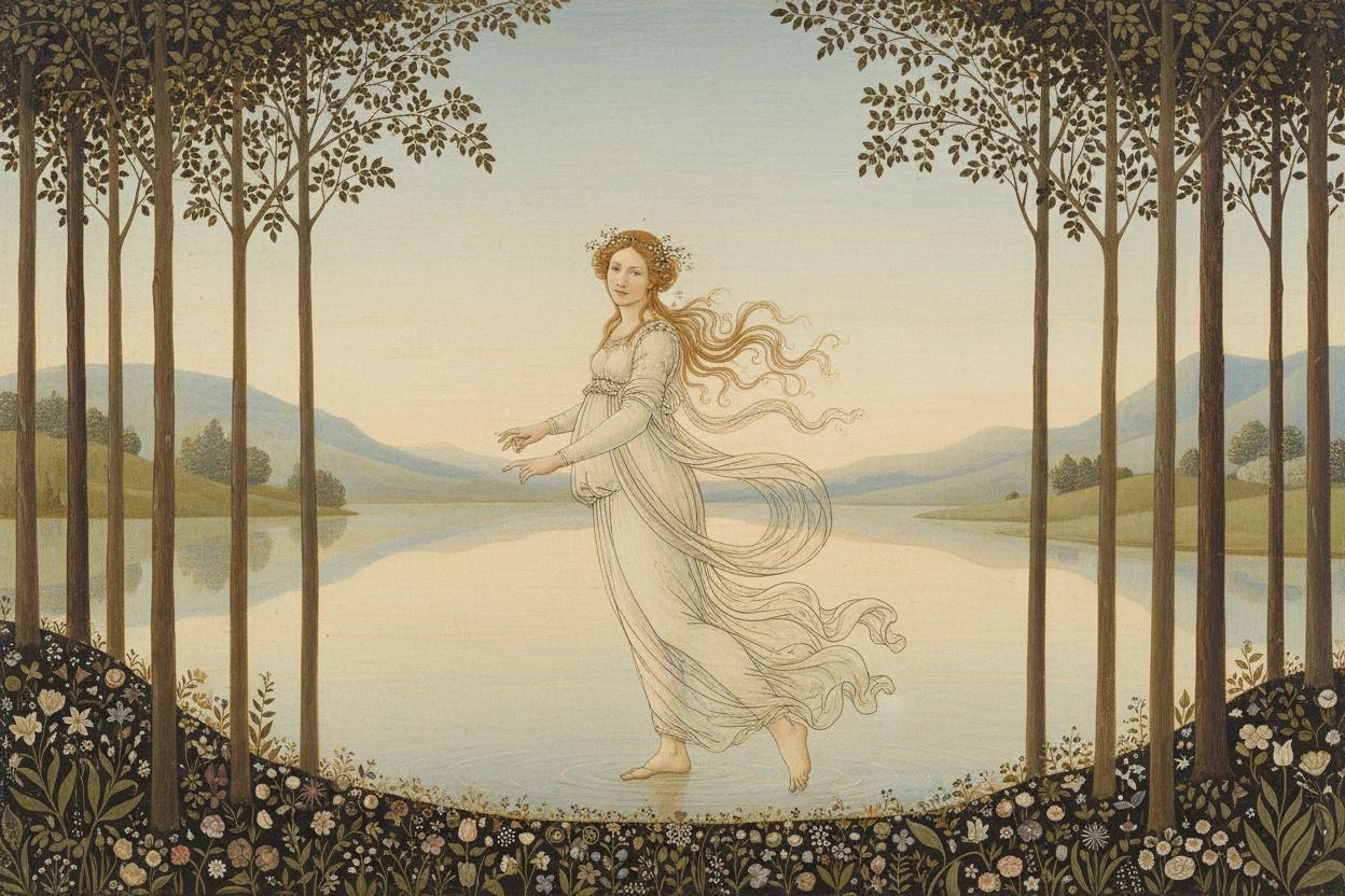 Allegory Of The Ethereal Bloom — Jacques Villedieu