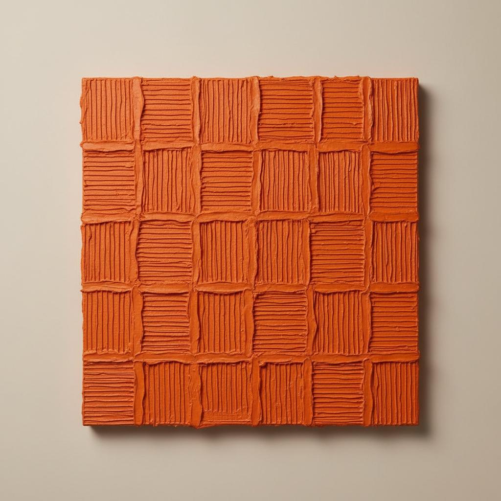 Monolithic Terracotta Rhythms In A Meditative Grid Of Sculptural Relief — David Moreau