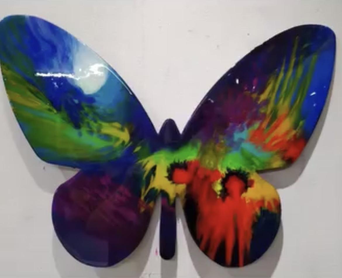 Deep Ocean & Fire Butterfly By Dipe — Didier Peña
