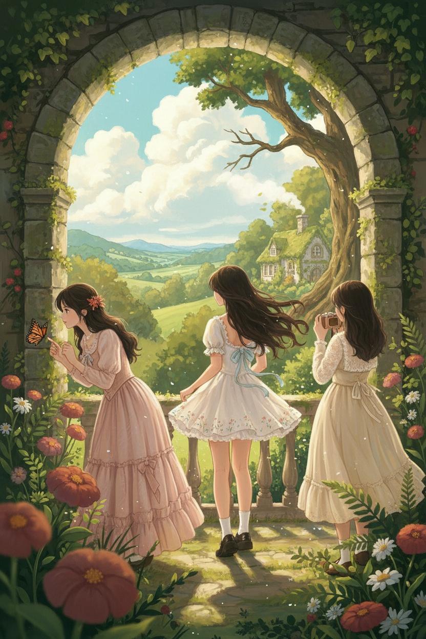 Verdant Whispers: An Afternoon Reverie — Chloé Michel
