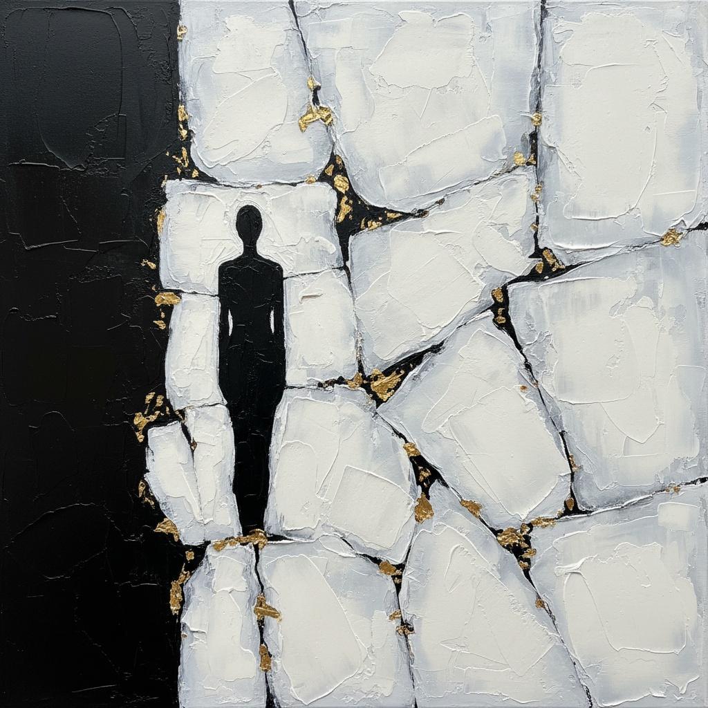 Fragmented Soul In Gilded Void: A Monolithic Study Of Emergence And Decay — Laurent Fabre