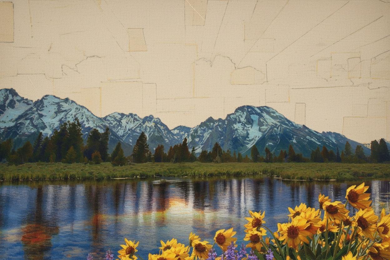 Oro Efímero Entre Los Picos Eternos — Alice Marchand