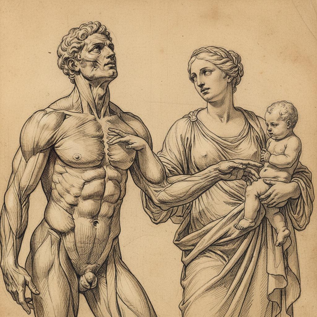 Ascension Of The Eternal Form: A Study In Sculptural Grace — Marc Duvallier