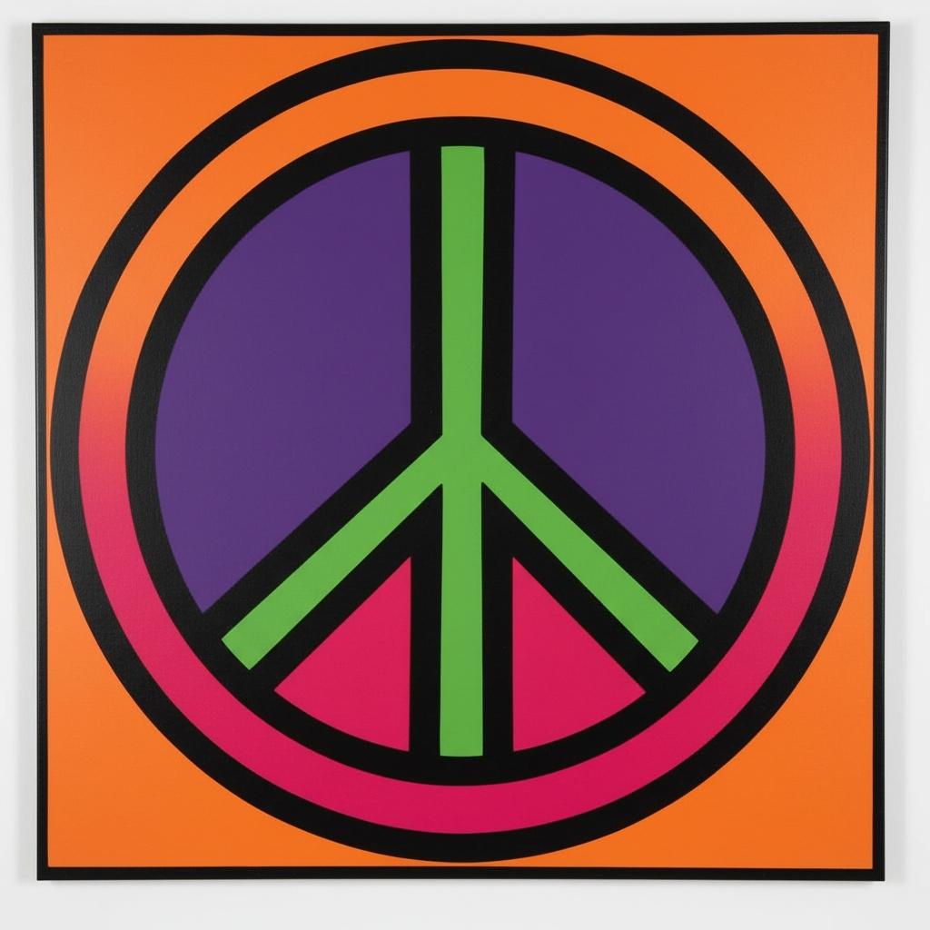 Kromatisk Ligevægt: En Enestående Vision Af Geometrisk Harmoni Og Levende Pop Art-energi — Caroline Pelletier