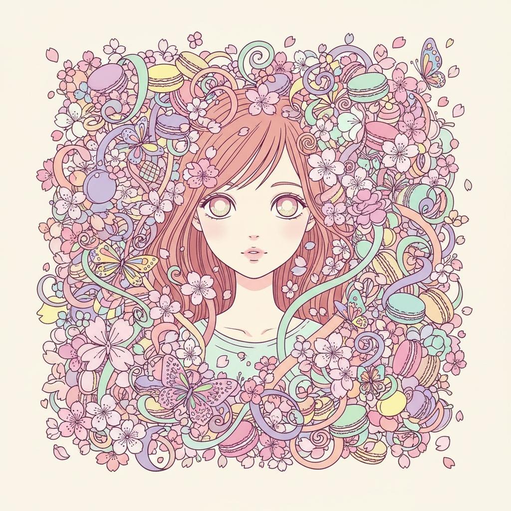 Ethereal Bloom: A Singular Vision Of Serenity In Pastel Petals And Grace — Gabrielle Rolland