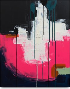 Monolithischer Abstieg In Magenta Und Mitternacht: Ein Singulärer Ausdruck Abstrakter Gravitation — Christian Noiret