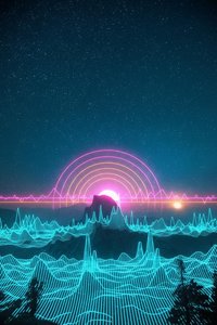 Spectral Resonance: The Neon Horizon — Élise Roux