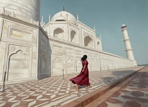 Crimson Resonance: An Ephemeral Passage