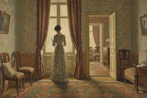 The Silent Threshold: An Introspective Study In Pattern And Light — Adèle Petit