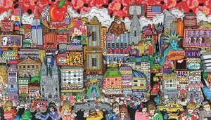 Chromatic Urban Chaos: A Singular Vision Of Hyper-saturated Metropolitan Iconography — Arthur Tessier