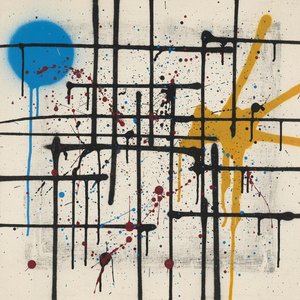 Architectural Flux: Where Cerulean Geometry Meets Spontaneous Yellow Gravity Study — Christian Noiret