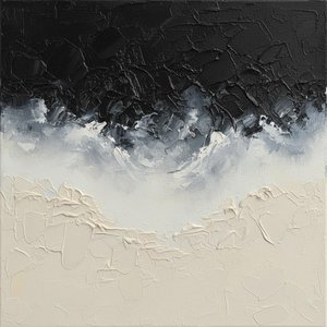 Monolithic Strata Of Obsidian Shadow And The Silent Weight Of Light — David Moreau