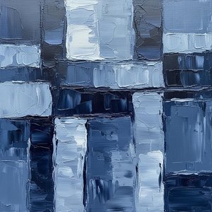 午夜蓝中的单体碎片：结构混沌的雕塑研究