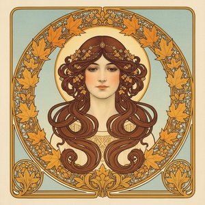 Aura Of The Gilded Autumn Muse — Isabelle Michel
