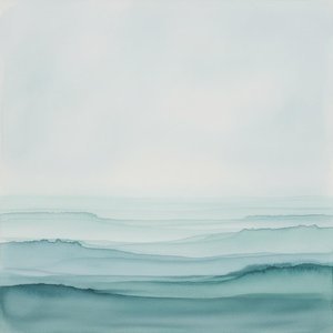 Stratified Veil Of Dawn: An Aqueous Meditation On Infinite Horizons — Christian Noiret