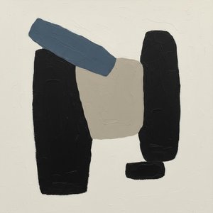 Monolithic Silence: A Meditative Study Of Organic Shadows And Slate Blue Echoes — Laurent Fabre