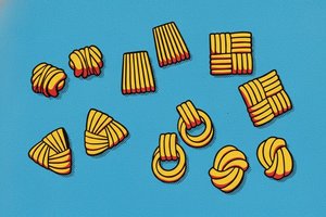 Cyan Rhythm: A Study In Golden Form — Jacques Villedieu