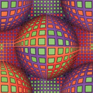 Anamorfozna Konvergencija: Jedinstveni Spomenik Izobličene Geometrije I Vibrantne Hromatoforne Tenzije — Caroline Pelletier