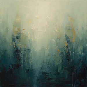 Fragments Of Nocturnal Silence Amidst A Luminous Forest Of Dissolving Light — Christian Noiret