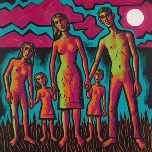 Risonanza Primordiale In Magenta E Teal: Una Stirpe Archetipica — Marion Pelletier