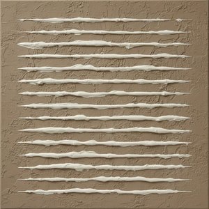 Rhythmische Wellen In Sand Und Creme: Eine Monumentale Studie Taktiler Gelassenheit — David Moreau