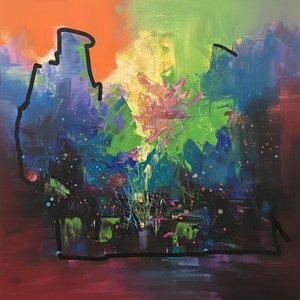 Fragment Lumineux De Chaos Au Sein D'une Silhouette D'obsidienne Sans Limites — Caroline Pelletier