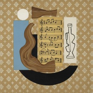 Rhythmic Fragments in Ochre: A Cubist Symphony