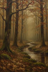 Susurros Del Camino De Ámbar: Una Soledad Otoñal — Lucie Rolland