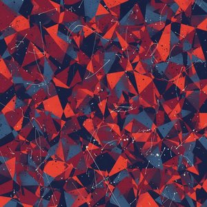 Echi Cremisi Frammentati All'interno Di Un Mosaico Cristallino Di Blu Notte E Filamenti D'argento — Laurent Fabre
