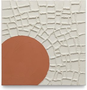 Arco Monolitico In Terracotta In Un Mosaico Scultoreo Di Toni Crema Terrosi — David Moreau
