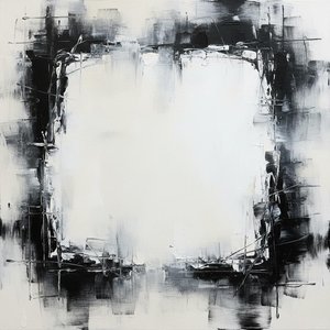 Fragmentierte Strahlkraft: Eine Monochrome Studie Von Aufkeimendem Licht Und Schatten