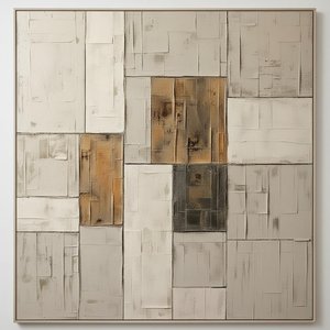 Fragmentos Monolíticos En Ocre Y Sombra: Un Estudio Meditativo De La Tierra Eterna — Laurent Fabre