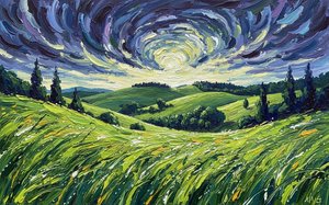 Kinetic Resonance: The Celestial Vortex — Étienne Leroy