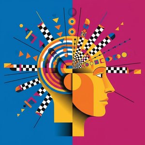 Cerebral Kineticism: The Chromatic Convergence Of Thought — Jacques Villedieu