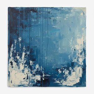 Ethereal Descent: A Monochromatic Study Of Maritime Mist And Infinite Blue Shadows — Laurent Fabre