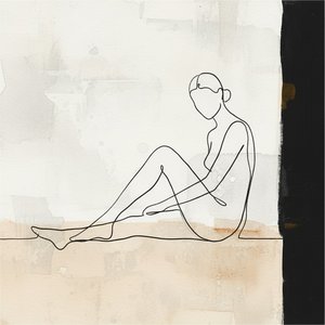Ätherische Silhouette In Monochromer Anmut: Eine Singuläre Studie Serenier Konturen — Laurent Vionnet