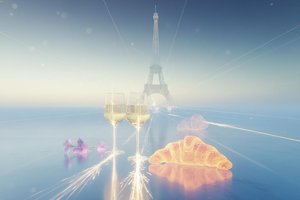 Luminous Refraction: An Ethereal Morning In Paris — Jacques Villedieu