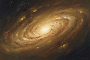 Celestial Emergence: The Primordial Spiral — Isabelle Perrin