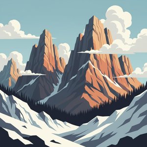 Monolith Of Golden Light: A Singular Vision Of Eternal Alpine Majesty — Laurent Fabre