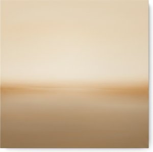 Ethereal Horizon Of Sand And Ochre In A Meditative Monochromatic Dream — Laurent Roche
