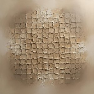 Echi Monolitici Di Terra Sabbiata In Un Singolare Capolavoro In Rilievo Impasto — David Moreau