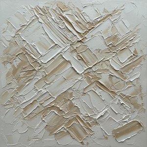 Fragmentos Radiantes De Alabastro: Un Estudio Monumental De Impasto Escultórico Y Luz — David Moreau