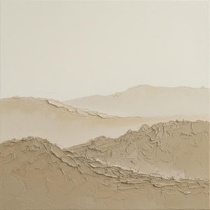 Silenzio Monolitico: Uno Studio Scultoreo Di Sabbia Eterea E Orizzonti Senza Tempo — David Moreau