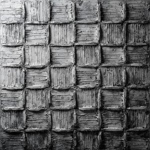 Monolithic Shadows: A Singular Study In Architectural Relief And Grayscale Texture — David Moreau