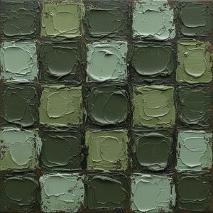 Monolithic Verdant Cells: A Sculptural Study In Organic Moss And Shadowed Earth — David Moreau