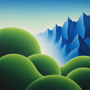 Cerulean Zenith: An Ethereal Monolith — Marc Duvallier